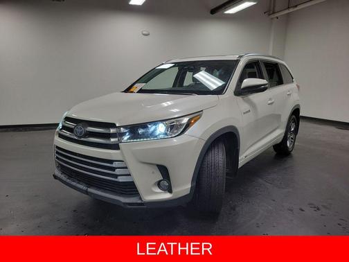 Blizzard Pearl 2018 Toyota Highlander Hybrid Platinum