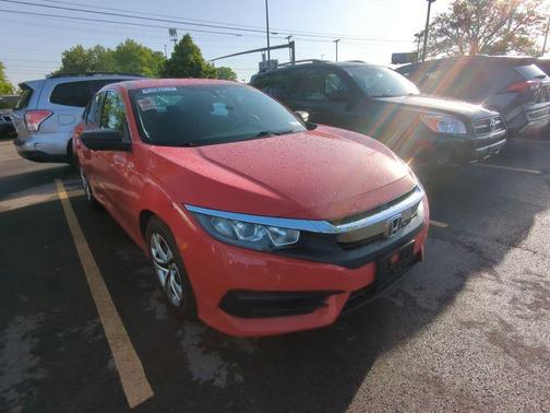 Rallye Red 2018 Honda Civic LX