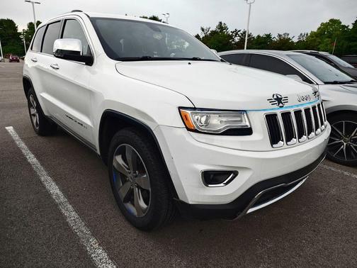 Bright White Clearcoat 2015 Jeep Grand Cherokee Limited