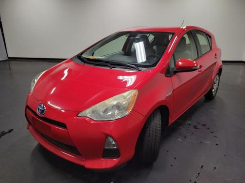 Absolutely Red 2013 Toyota Prius c One