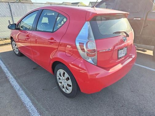 Absolutely Red 2013 Toyota Prius c One