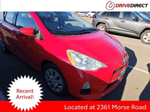Absolutely Red 2013 Toyota Prius c One