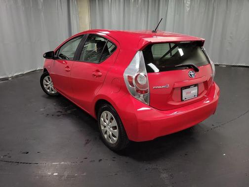 Absolutely Red 2013 Toyota Prius c One