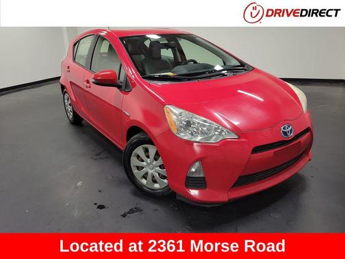 Absolutely Red 2013 Toyota Prius c One
