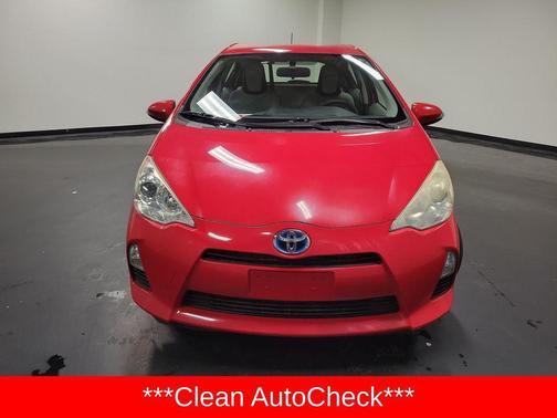 Absolutely Red 2013 Toyota Prius c One