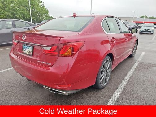 Red 2013 Lexus GS 350 Base