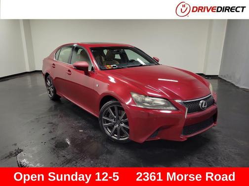 Red 2013 Lexus GS 350 Base