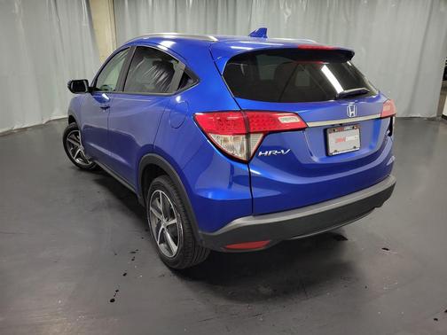 Aegean Blue Metallic 2021 Honda HR-V EX