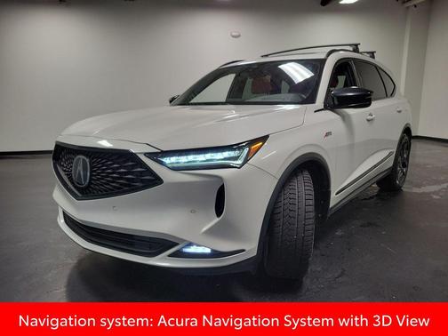 Platinum White Pearl 2022 Acura MDX A-Spec Package