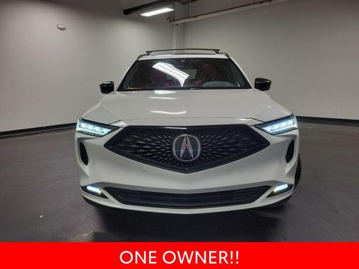 Platinum White Pearl 2022 Acura MDX A-Spec Package