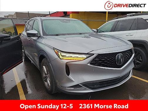 Lunar Silver Metallic 2022 Acura MDX Base