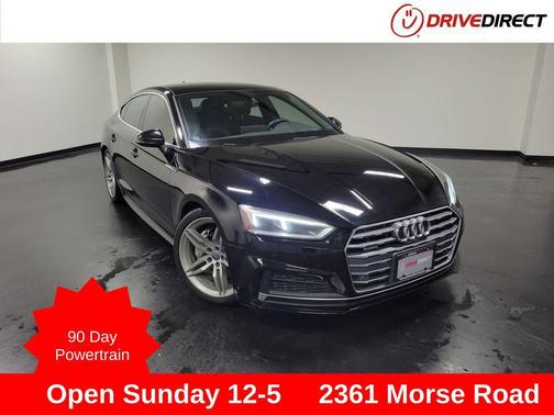 Mythos Black Metallic 2018 Audi A5 2.0T Prestige