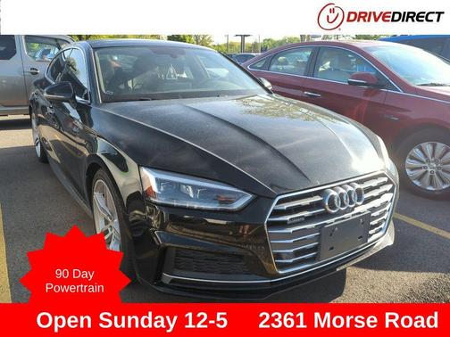 Mythos Black Metallic 2018 Audi A5 2.0T Prestige