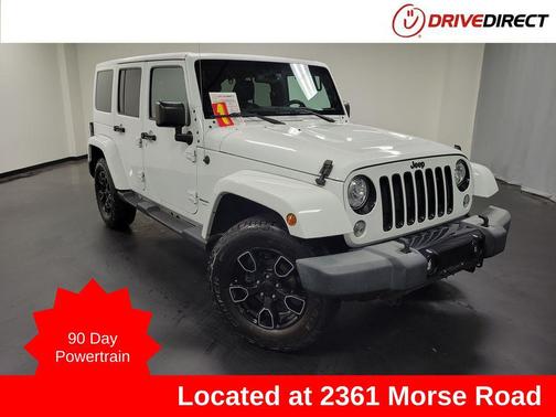 Bright White Clearcoat 2018 Jeep Wrangler JK Unlimited Altitude