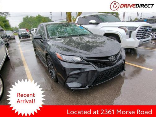 Midnight Black Metallic 2020 Toyota Camry TRD