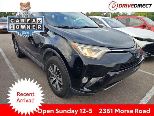 Black 2018 Toyota RAV4 XLE