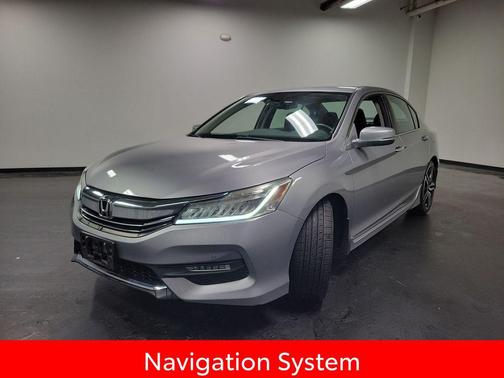 Lunar Silver Metallic 2017 Honda Accord Touring V6