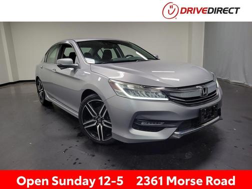 Lunar Silver Metallic 2017 Honda Accord Touring V6