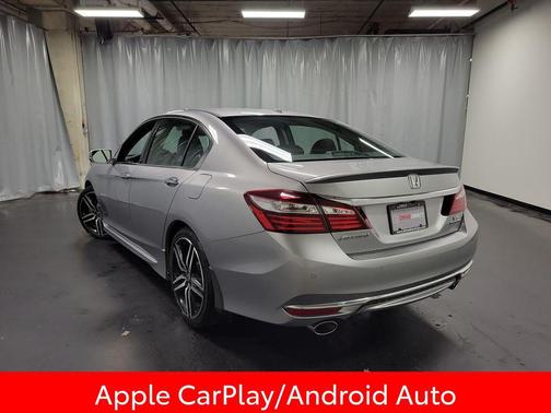 Lunar Silver Metallic 2017 Honda Accord Touring V6