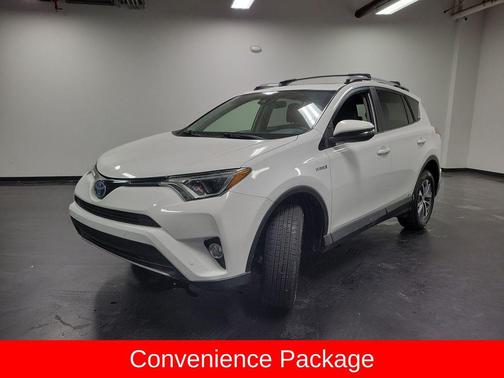 Super White 2017 Toyota RAV4 Hybrid XLE