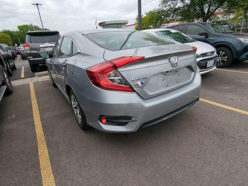 Lunar Silver Metallic 2016 Honda Civic LX