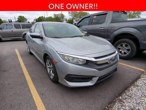 Lunar Silver Metallic 2016 Honda Civic LX
