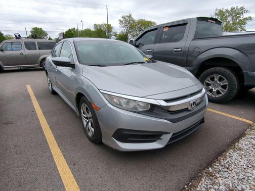 Lunar Silver Metallic 2016 Honda Civic LX