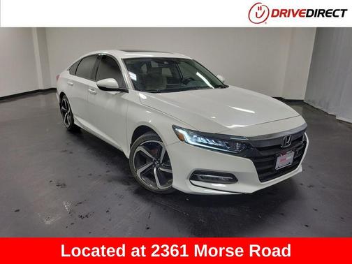 White Orchid Pearl 2018 Honda Accord Hybrid EX-L Sedan