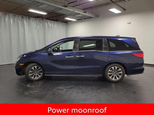 Obsidian Blue Pearl 2021 Honda Odyssey EX-L