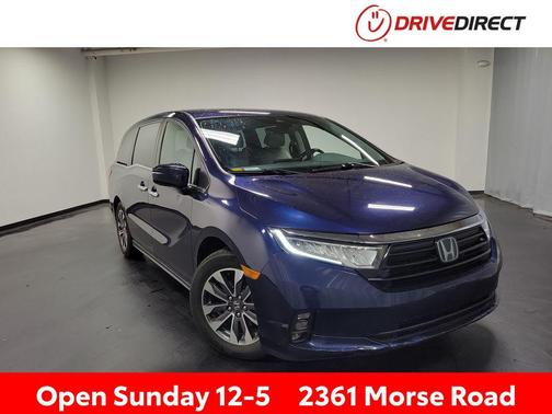 Obsidian Blue Pearl 2021 Honda Odyssey EX-L