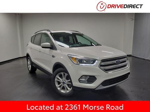 White Platinum Clearcoat Metallic 2018 Ford Escape SEL