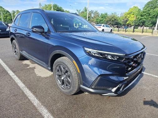 Canyon River Blue Metallic 2026 Honda CR-V Hybrid TrailSport AWD