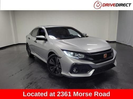 Lunar Silver Metallic 2017 Honda Civic EX-L Navi