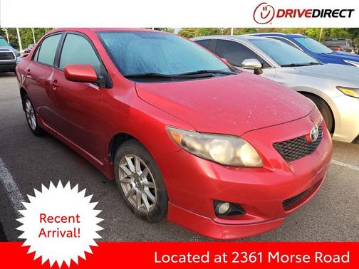 Barcelona Red Metallic 2010 Toyota Corolla S