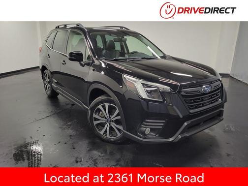 Crystal Black Silica 2023 Subaru Forester Limited