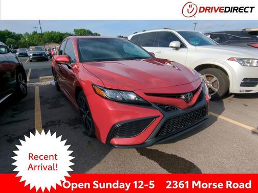 Supersonic Red 2021 Toyota Camry SE