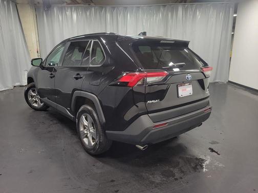 Midnight Black Metallic 2022 Toyota RAV4 Hybrid XLE