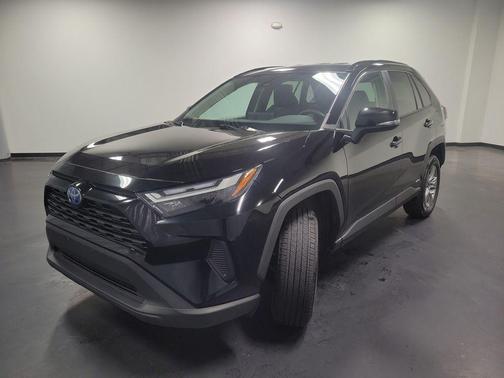 Midnight Black Metallic 2022 Toyota RAV4 Hybrid XLE