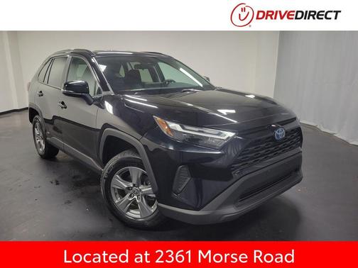 Midnight Black Metallic 2022 Toyota RAV4 Hybrid XLE