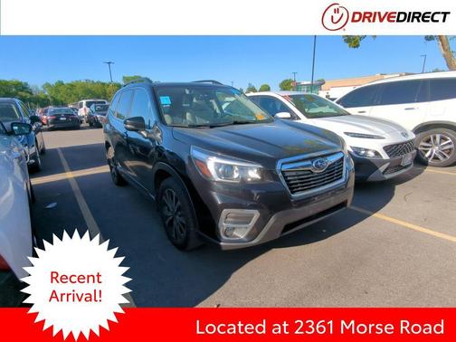 Crystal Black Silica 2019 Subaru Forester Limited