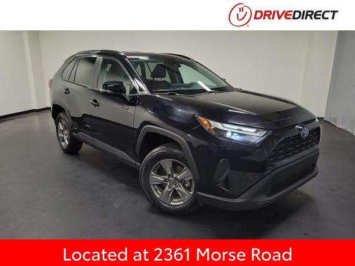Midnight Black Metallic 2024 Toyota RAV4 Hybrid XLE
