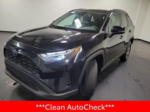 Midnight Black Metallic 2024 Toyota RAV4 Hybrid XLE