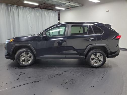 Midnight Black Metallic 2024 Toyota RAV4 Hybrid XLE