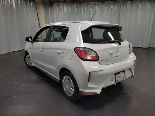 White Diamond 2022 Mitsubishi Mirage ES