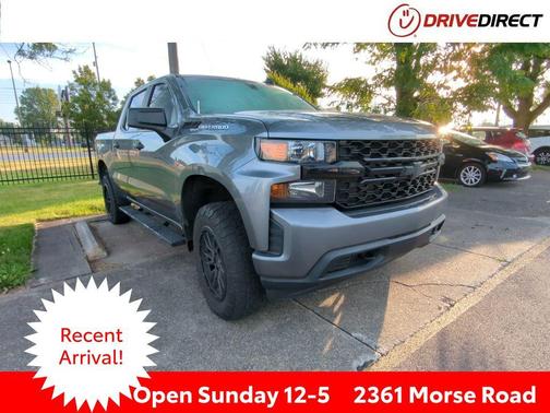 Satin Steel Metallic 2020 Chevrolet Silverado 1500 Custom