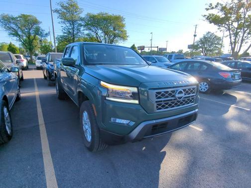 Tactical Green Metallic 2023 Nissan Frontier SV