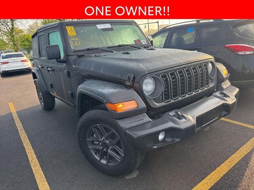 Black Clearcoat 2024 Jeep Wrangler Sport S