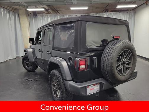 Black Clearcoat 2024 Jeep Wrangler Sport S