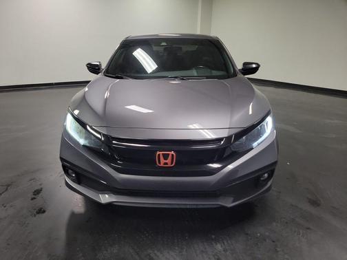Modern Steel Metallic 2019 Honda Civic Sport