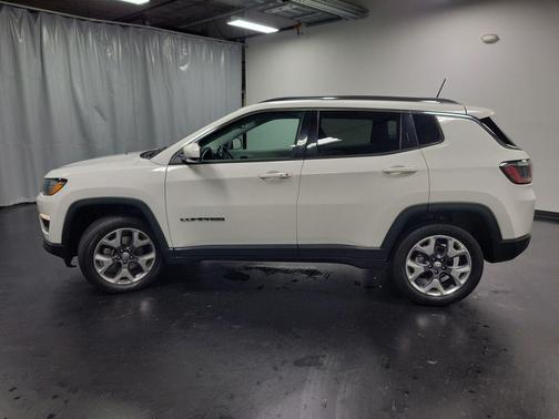 White Clearcoat 2021 Jeep Compass Limited